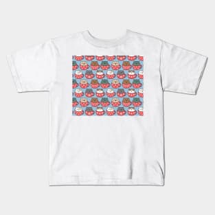 Cat Pattern Kids T-Shirt